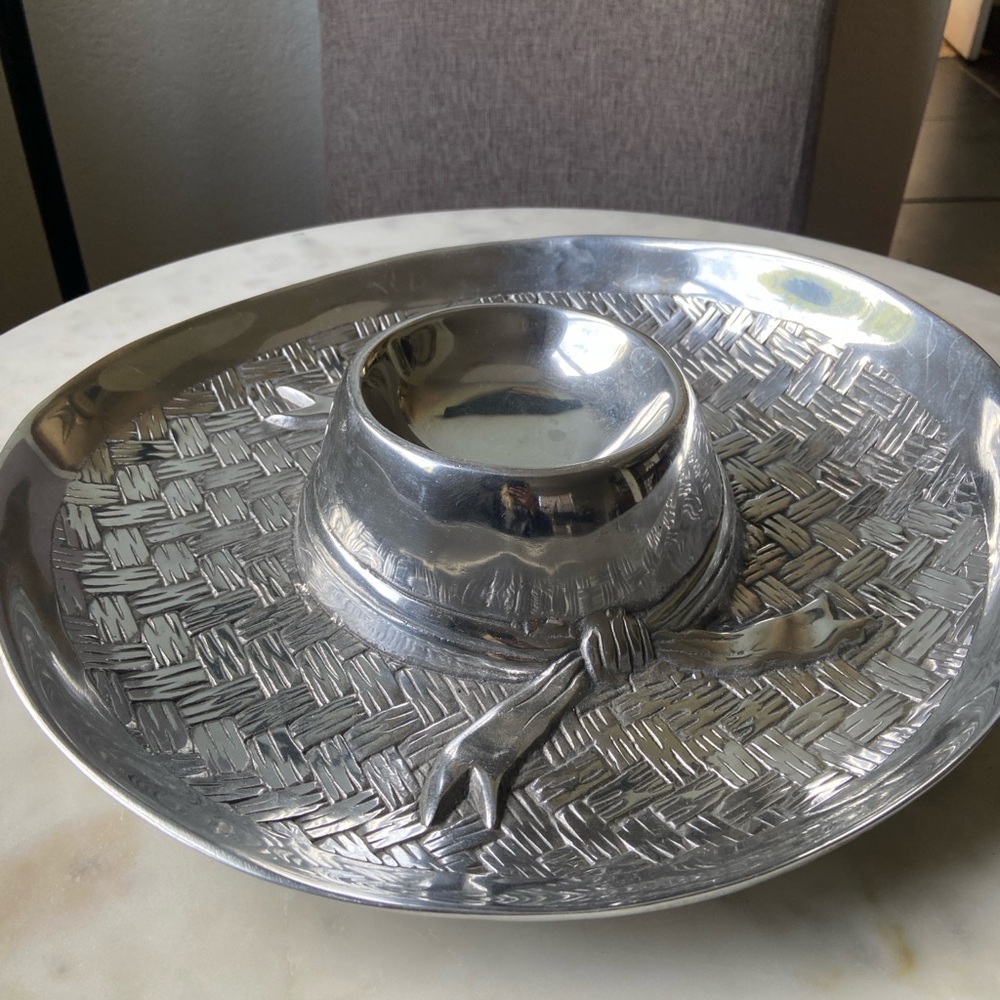 Pewter serving Platter